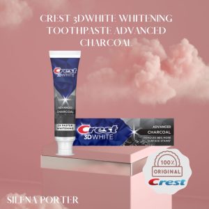 Ready Stock Crest  3D White Whitening Toothpaste 3.3 OZ Advanced Charcoal