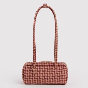BAGGU Small Nylon Bowler Bag