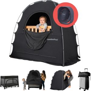 SlumberPod + Fan Combo – Tenda Tidur Blackout untuk Bayi