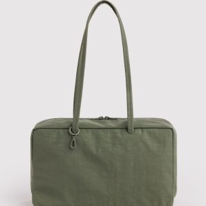 BAGGU Medium Nylon Bowler Bag