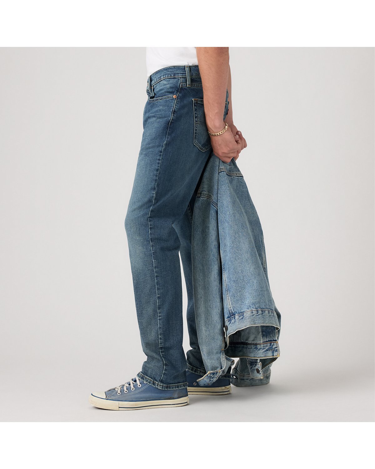 Levi's 514 Straight Men's Jeans - Loud Opinions - Dark Wash - Gambar 5