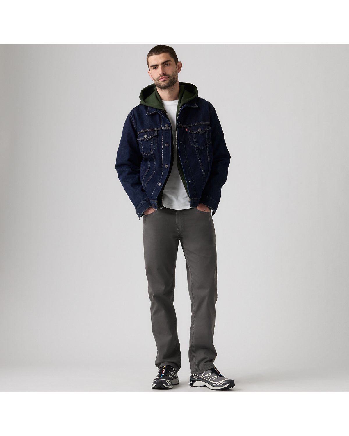 Levi's 559 Relaxed Straight Twill Men's Jeans - Steelhead - Grey