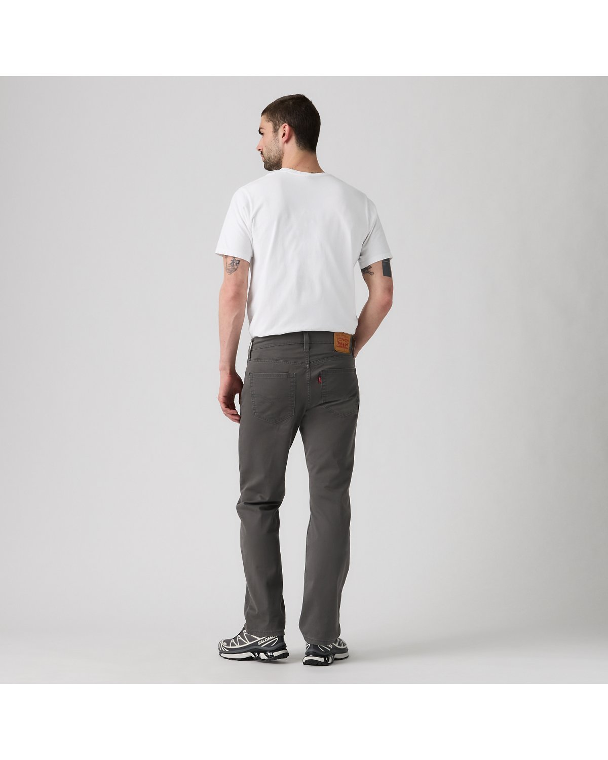 Levi's 559 Relaxed Straight Twill Men's Jeans - Steelhead - Grey - Gambar 3