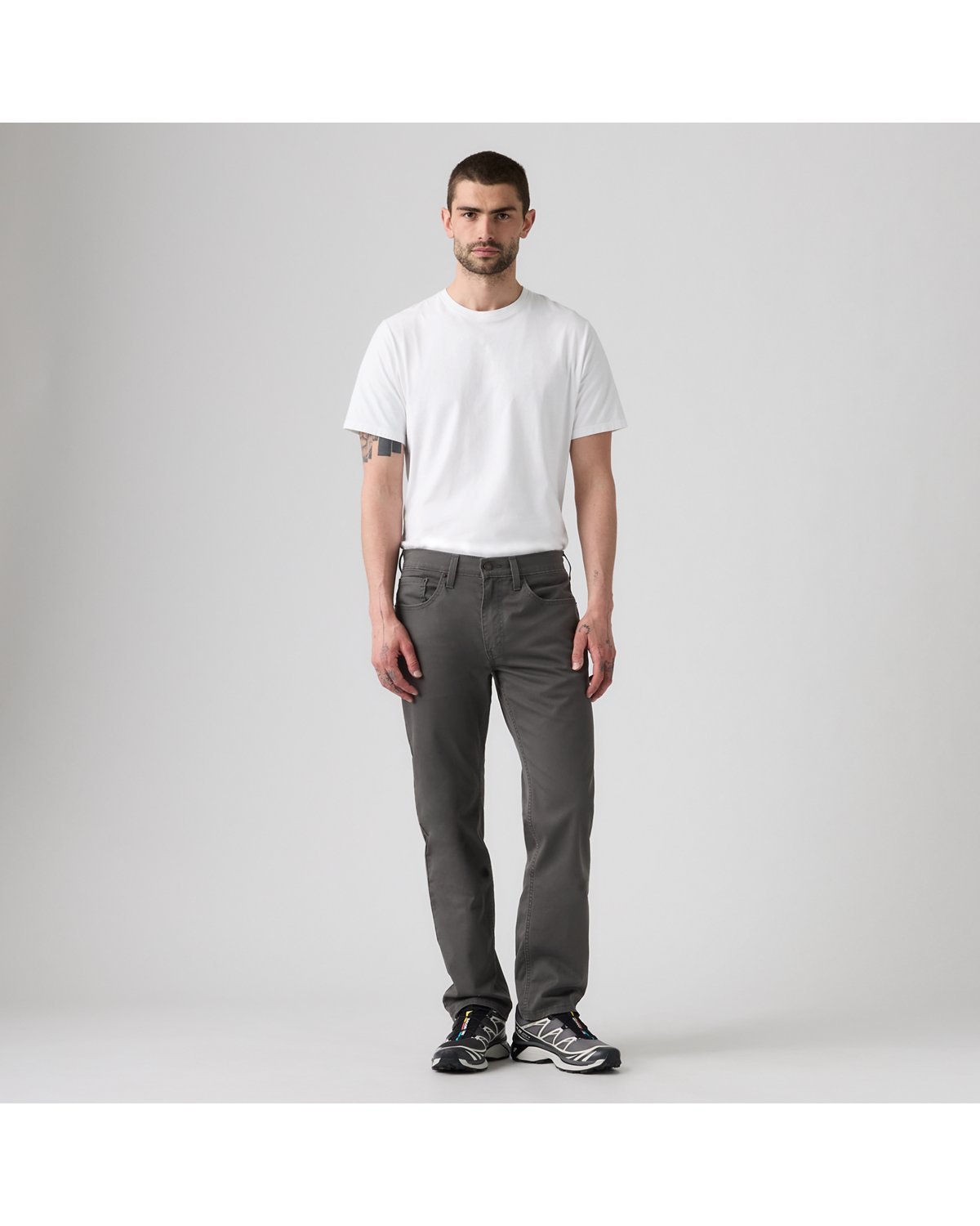 Levi's 559 Relaxed Straight Twill Men's Jeans - Steelhead - Grey - Gambar 5