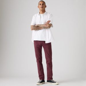Levi's 511 Slim Men's Jeans - Vineyard Wine Bull Denim - Red