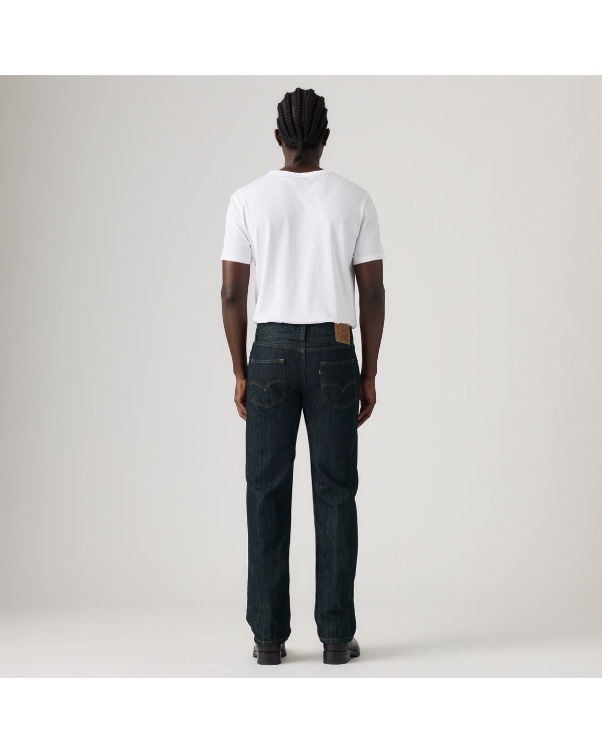 Levi's 527 Slim Bootcut Men's Jeans - Tumbled Rigid - Dark Wash - Gambar 3