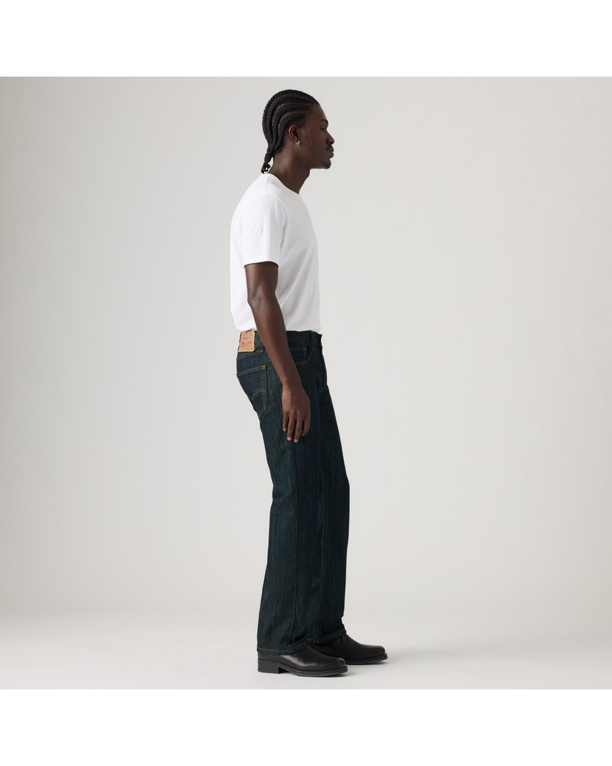 Levi's 527 Slim Bootcut Men's Jeans - Tumbled Rigid - Dark Wash - Gambar 4