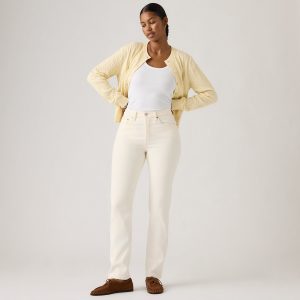 Levi's 501 Fit Women's Jeans - Surprise Guest - White
