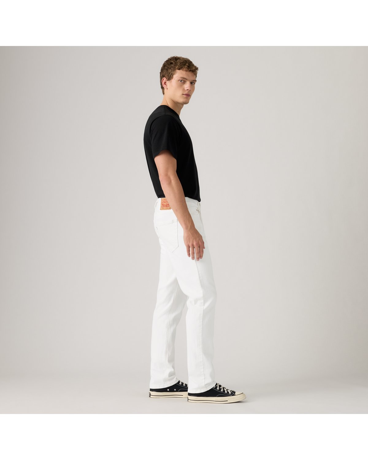 Levi's 541 Athletic Taper Men's Jeans - White River Rock - White - Gambar 4
