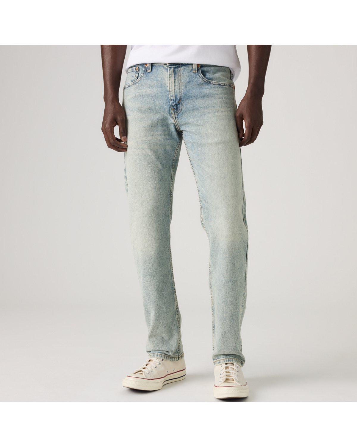 Levi's 502 Taper Men's Jeans - Only Wish - Light Wash - Gambar 2