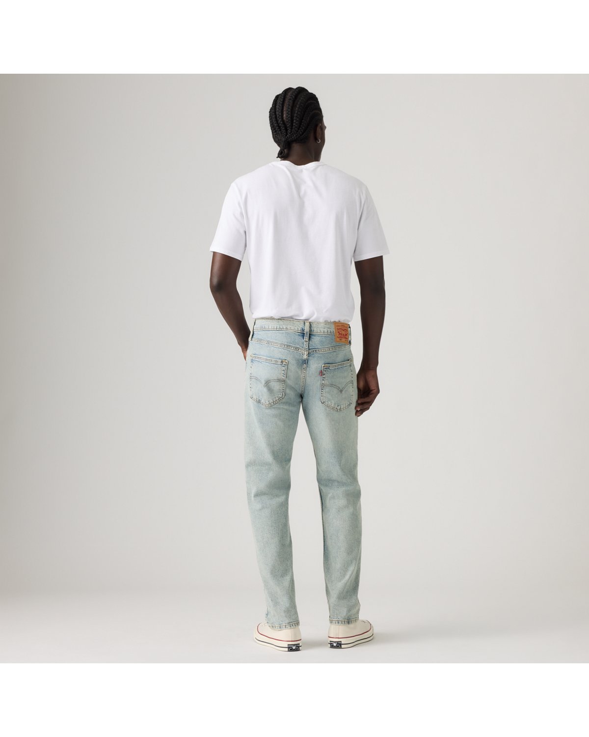 Levi's 502 Taper Men's Jeans - Only Wish - Light Wash - Gambar 3