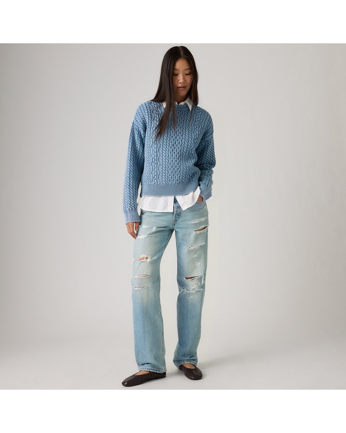 Levi's 501 '90s Women's Jeans - Been There Stf - Light Wash
