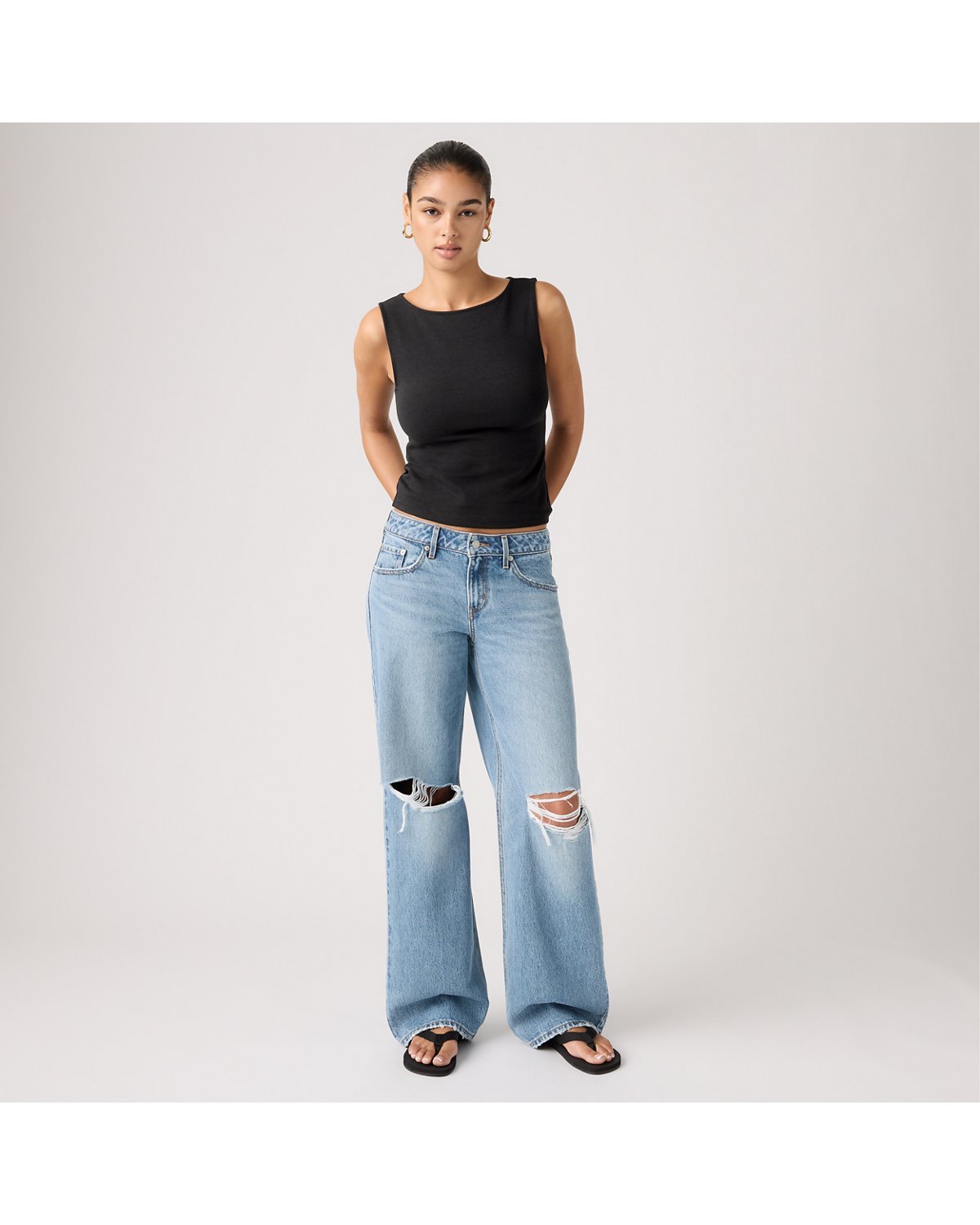 Levi's Low Loose Women's Jeans - Shakey Ground - Medium Wash