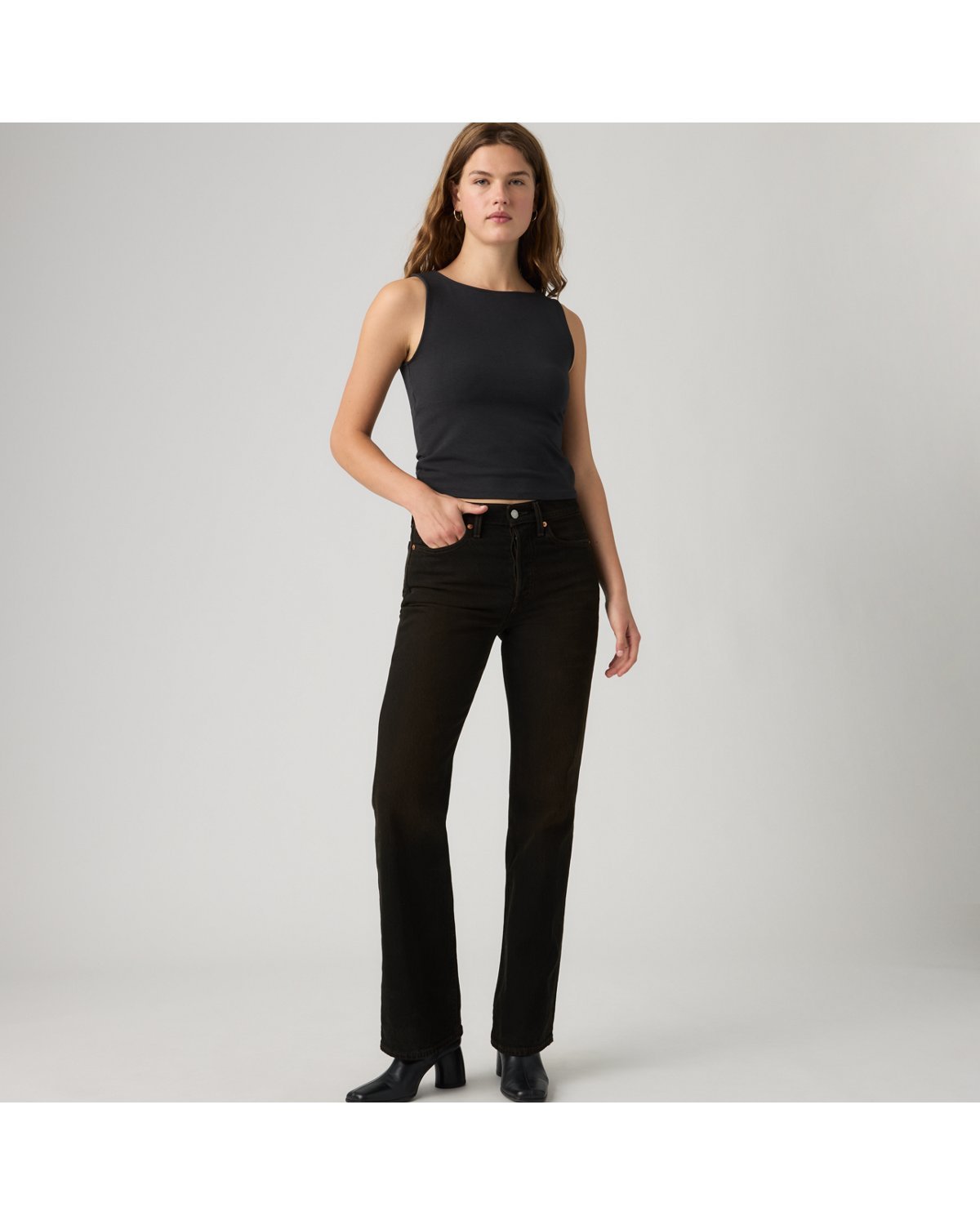 Levi's Wedgie Bootcut Women's Jeans - Steeped Twice - Brown
