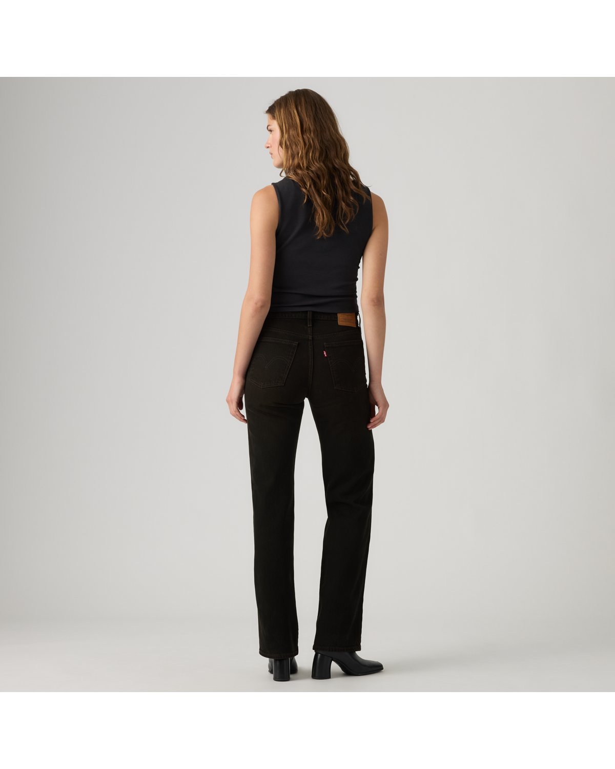 Levi's Wedgie Bootcut Women's Jeans - Steeped Twice - Brown - Gambar 3