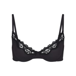 SKIMS Fits Everybody Lace Unlined Scoop Bra